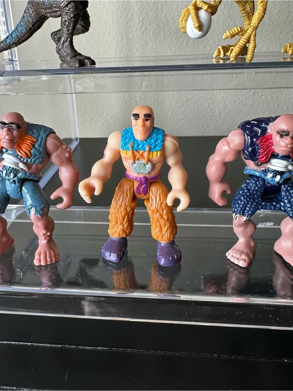 13 Piece Toy Figure Lot DC Comics & Imaginext & Dinosaurs & Hot Wheels